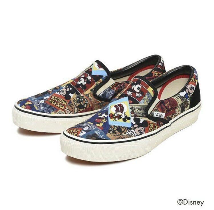 Vans Slip On X Mickey Mouse Men s Fashion Footwear Sneakers on