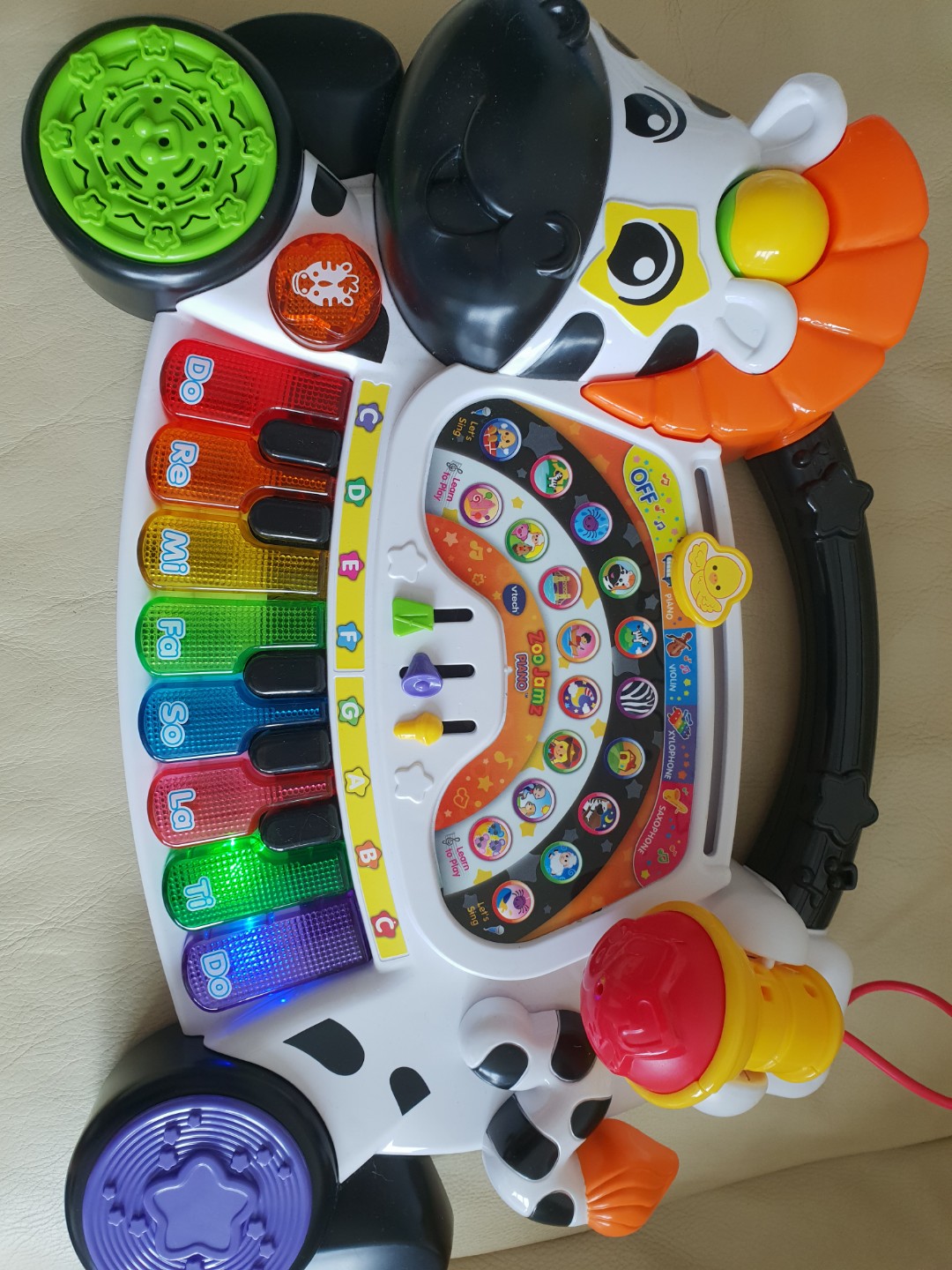 Vtech safari outlet sounds piano