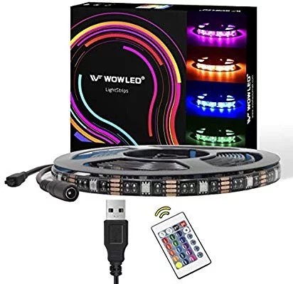 WOWLED USB Powered Car Accessories Electronics Lights on
