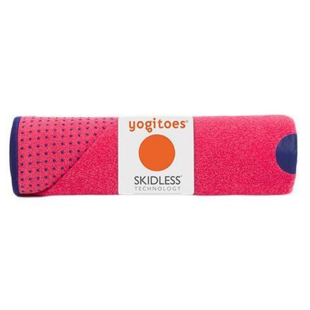 Manduka Yogitoes Yoga Towel for Mat, Non-Slip and Quick Dry for