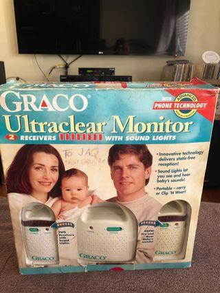 graco ultra clear 2 channel monitor