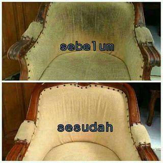 Jasa cuci sofa springbed karpet dll.