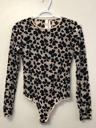 Victoria secret printed body suit