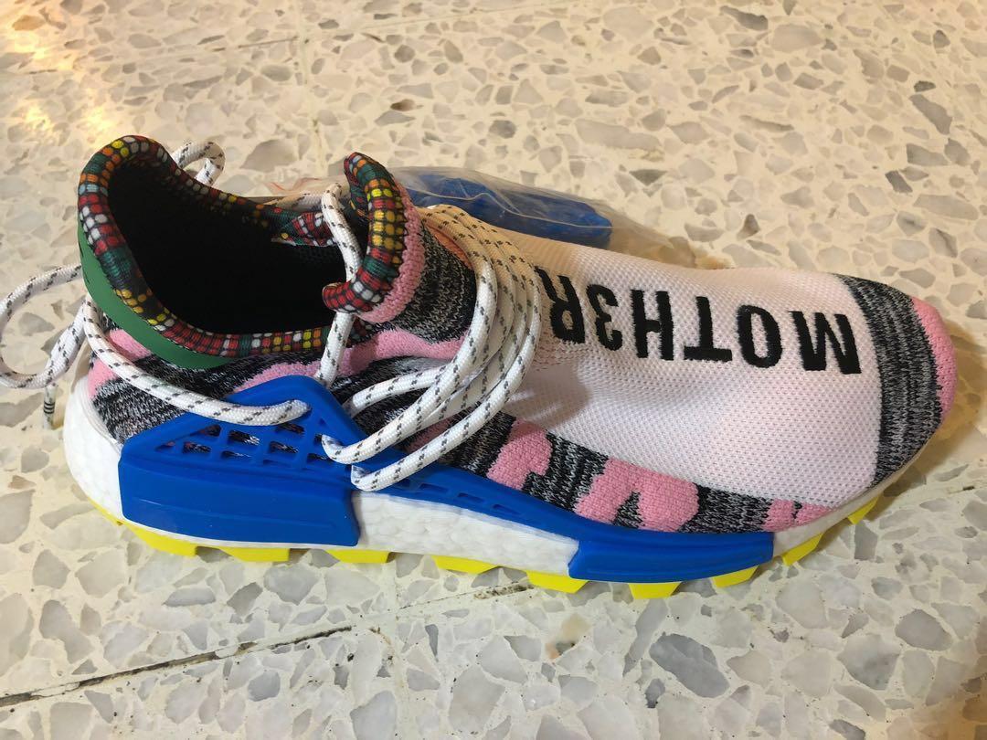 Adidas X Pharrell Williams NMD Hu Solar Pack Pink Human Race