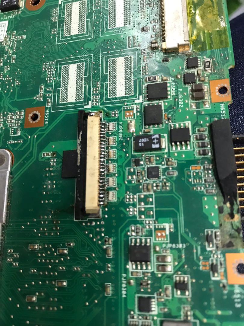 Asus laptop motherboard damage repair, Computers & Tech, Laptops