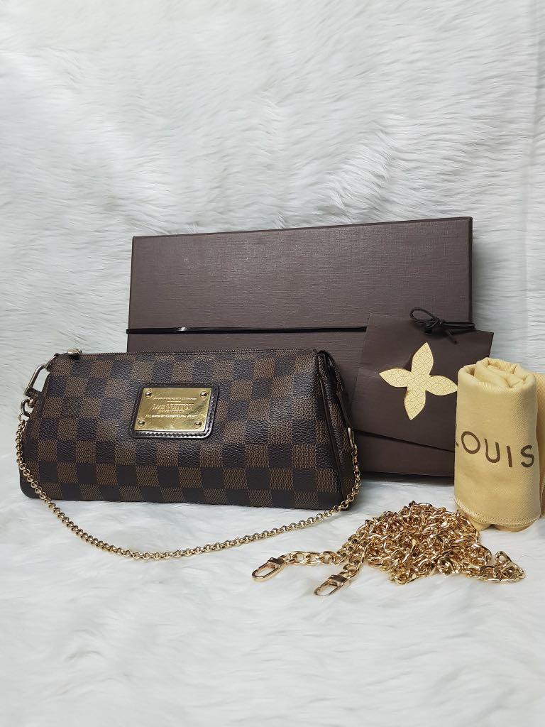 Preloved Louis Vuitton Damier Ebene Eva Bag DU3190 092923