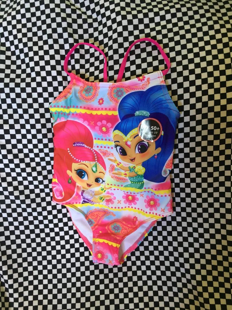 Authentic Shimmer and Shine Swimsuit (Category: Babies & Kids Fashion) located in Dasmarinas. Submitted by zlhata (Listing ID 225828021, Image 1). Description: Authentic and brand new Shimmer and Shine Swimwear for ages 2-4. We can do meetup or COD..