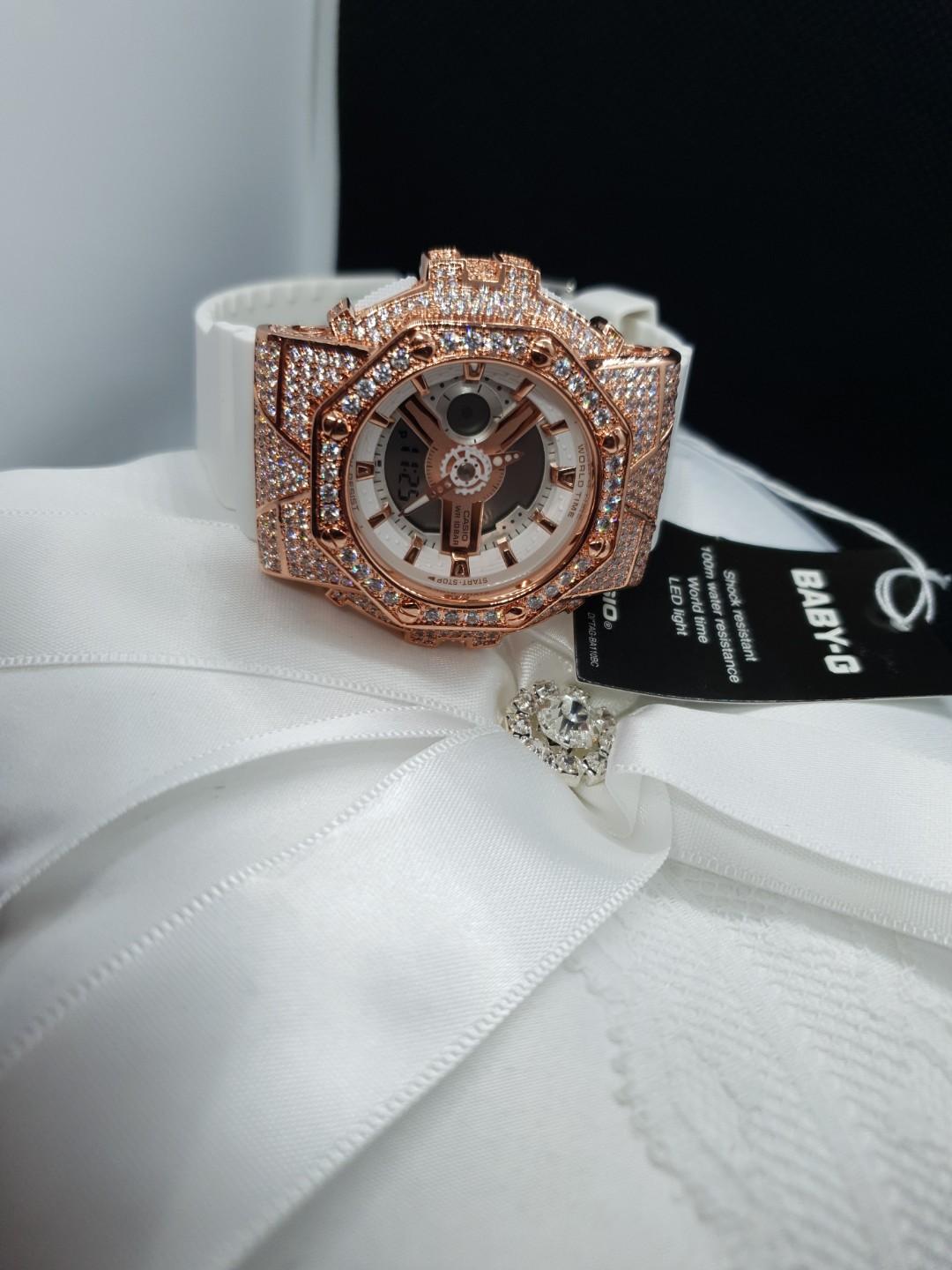 Baby g bling watch Women s Fashion Watches Accessories