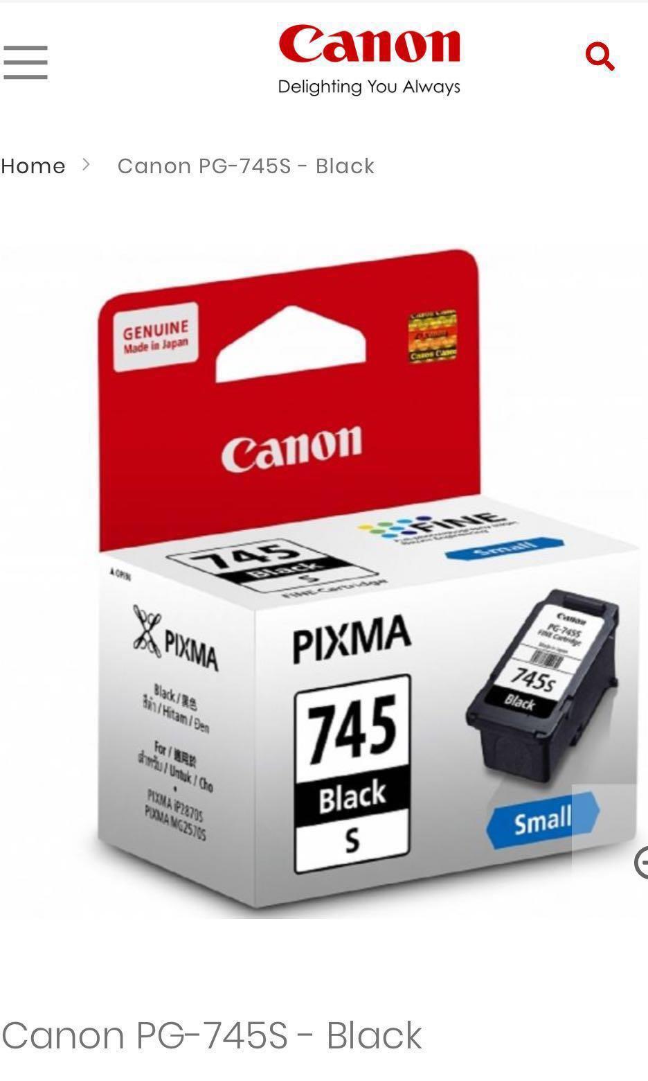 745s black cartridge