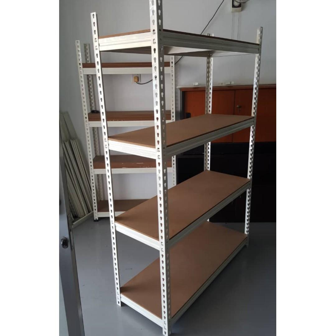 Boltless Rack RAK BESI Ready Stock, Furniture & Home Living, Bathroom ...