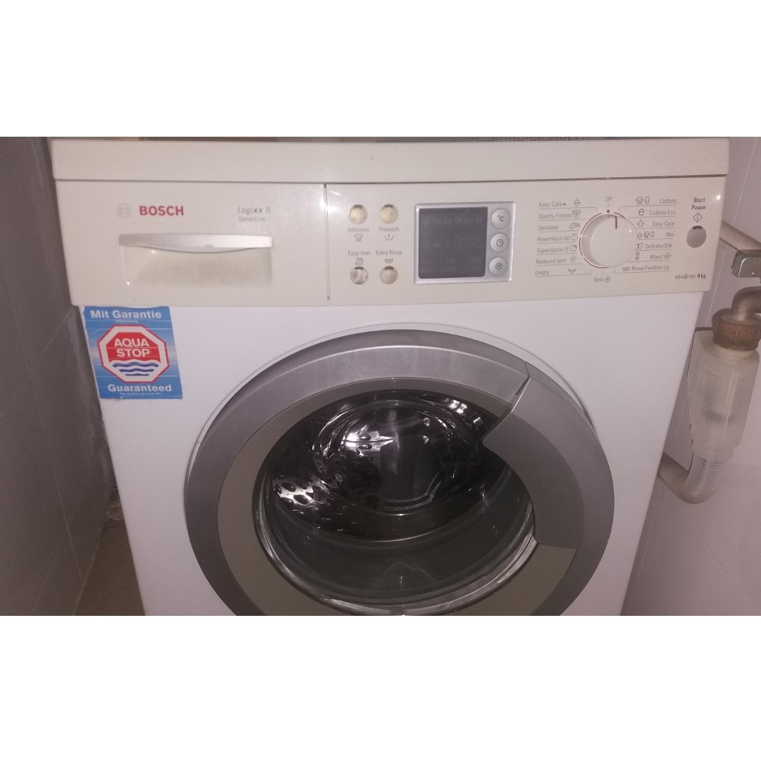 Bosch Logixx 8 Sensitive Washing Machine, TV & Home Appliances, Washing