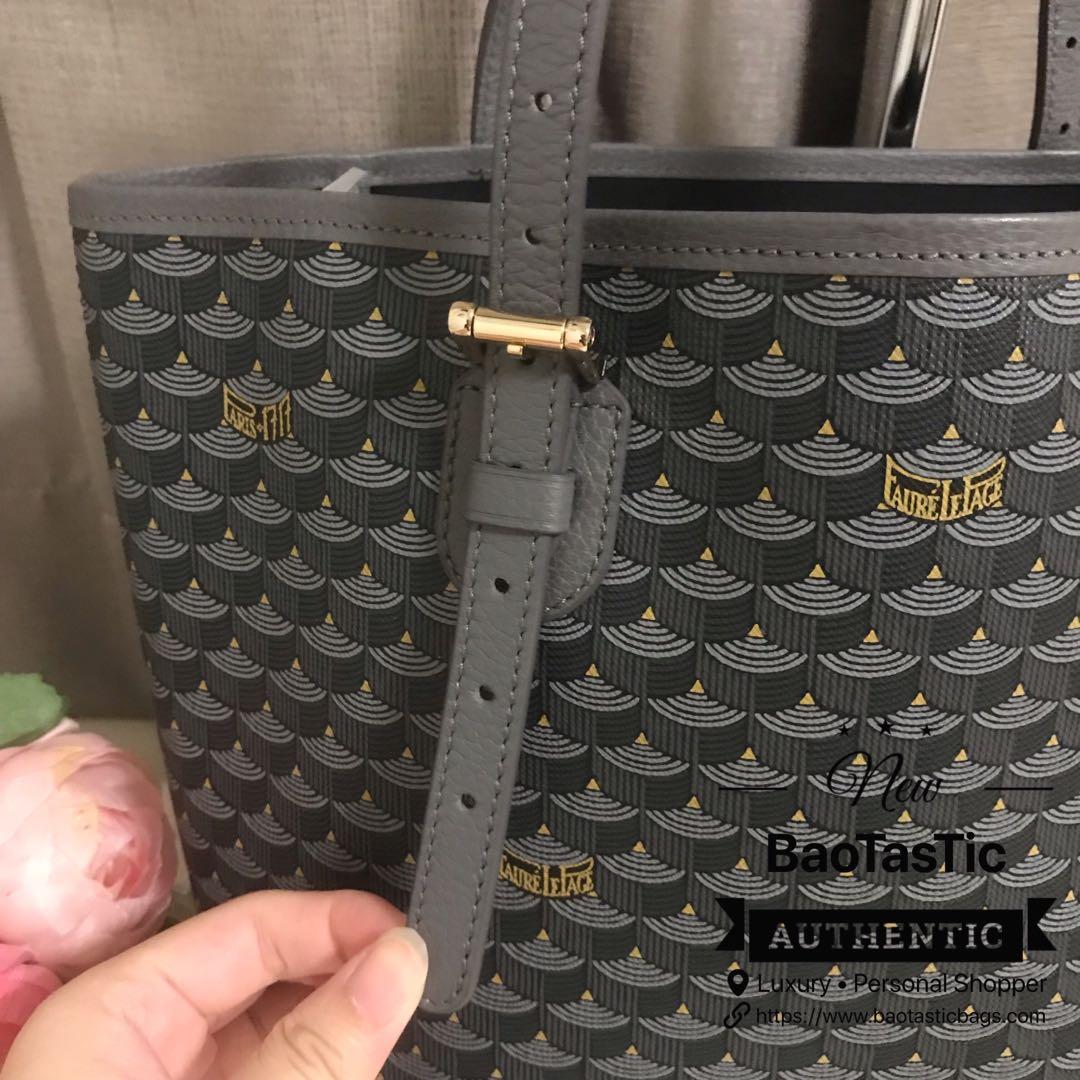Faure Le Page Daily Battle 27 in Grey🤍, Women's Fashion, Bags & Wallets,  Tote Bags on Carousell
