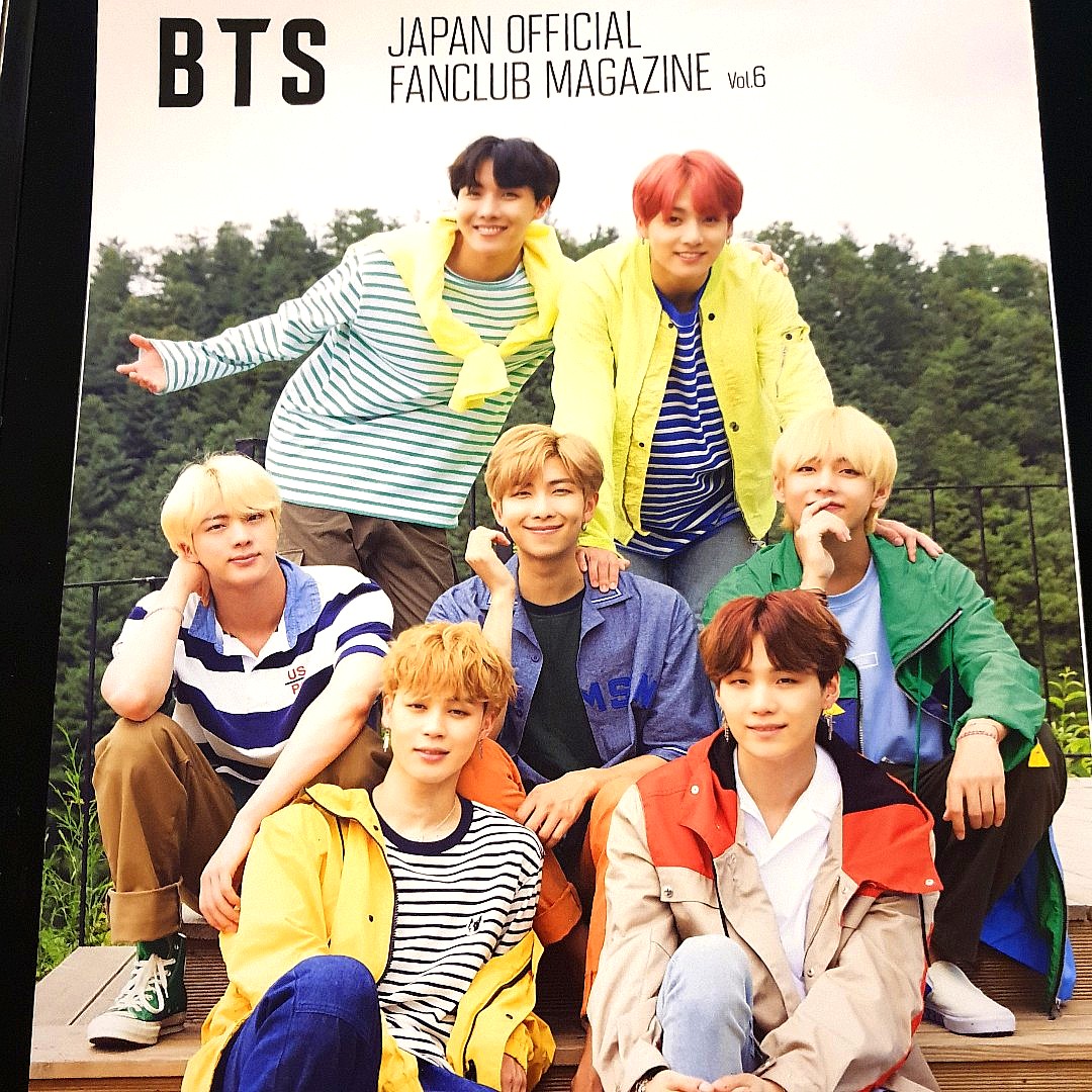 Bts Japan Official Fanclub Magazine Vol 6 Entertainment K Wave