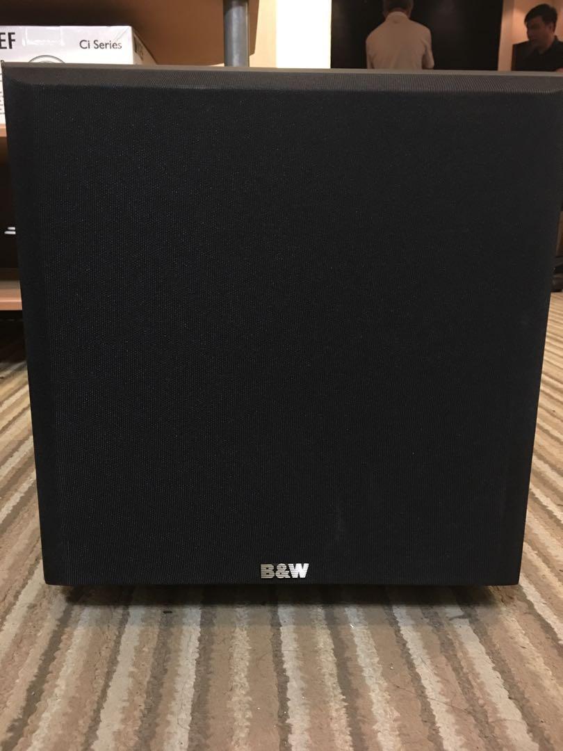 B&w asw shop 2500 subwoofer