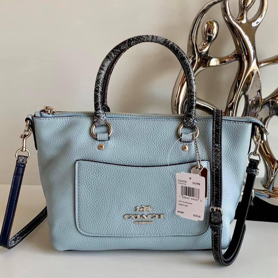EMMA™ - Stylish Small Satchel with Crossbody Shoulder Bag