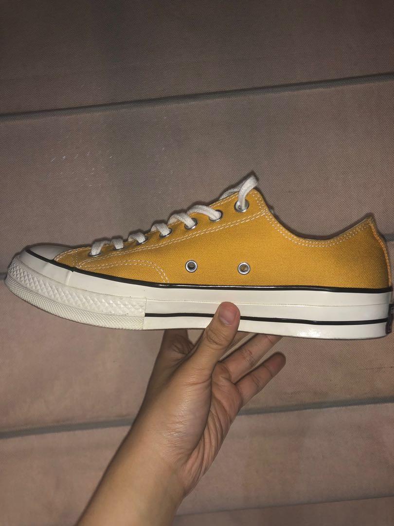 chuck taylor sunflower