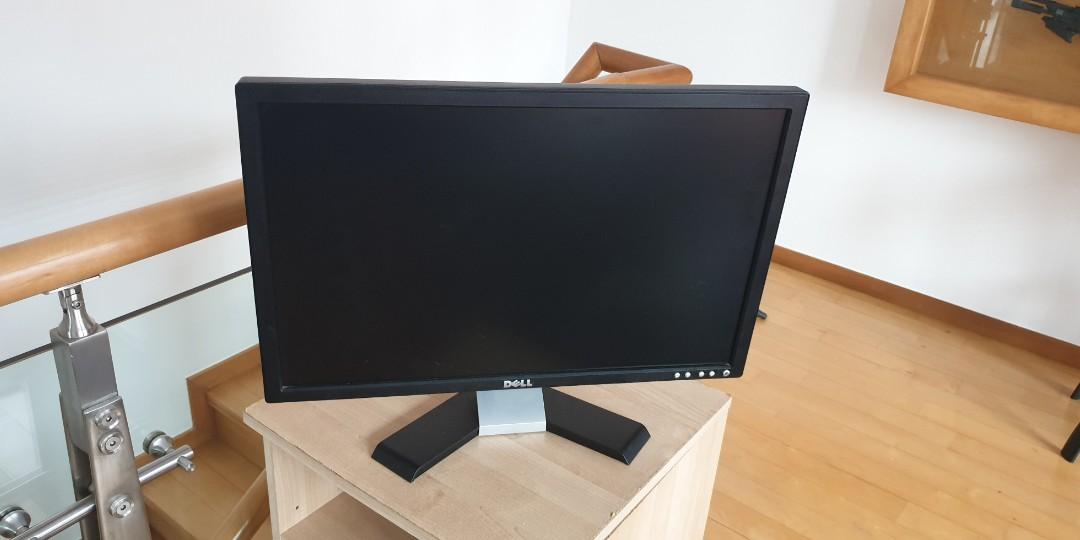 Dell Monitor e228wfp 22 inch LCD screen, Computers \u0026 Tech, Parts \u0026  Accessories, Monitor Screens on Carousell