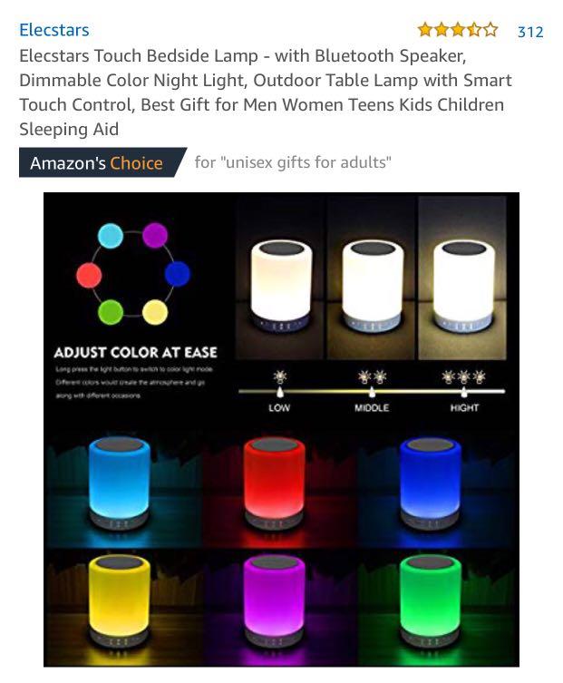elecstars touch bedside lamp instructions