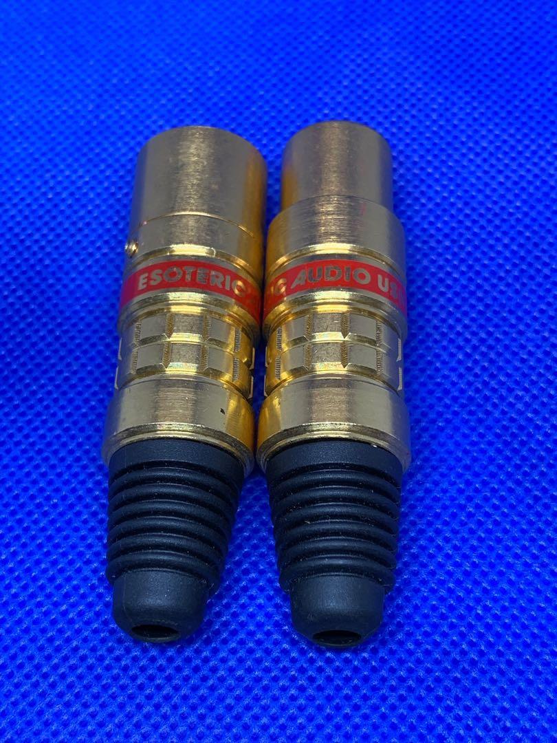 ESOTERIC AUDIO MALE/FEMALE XLR BALANCE CONNECTORS, Audio, Portable ...