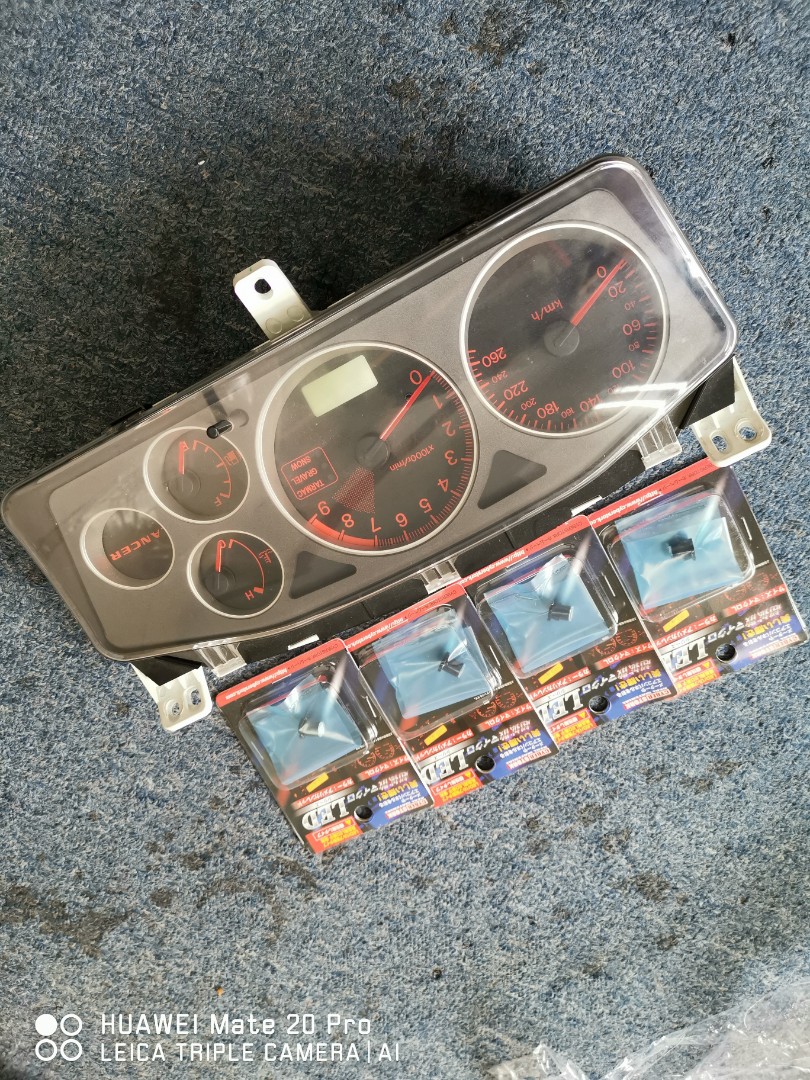 Evo 9 Speedometer, Car Accessories, Accessories on Carousell