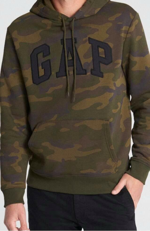 gap hoodie camo