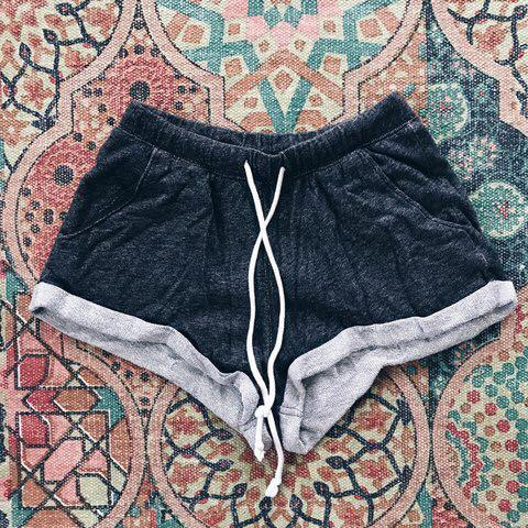 H M grey cotton lounge shorts Women s Fashion Bottoms Other
