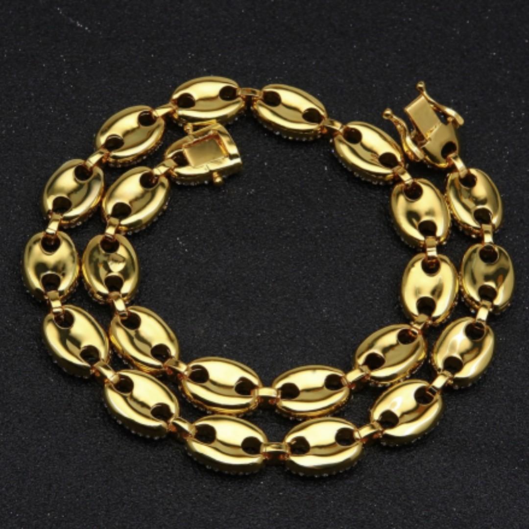 white gold gucci link