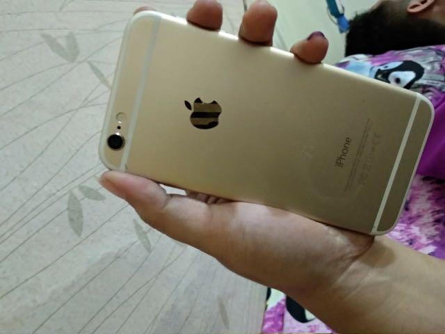 Iphone 6 Original 16gb With Kwitansi Stiker Apple Telepon