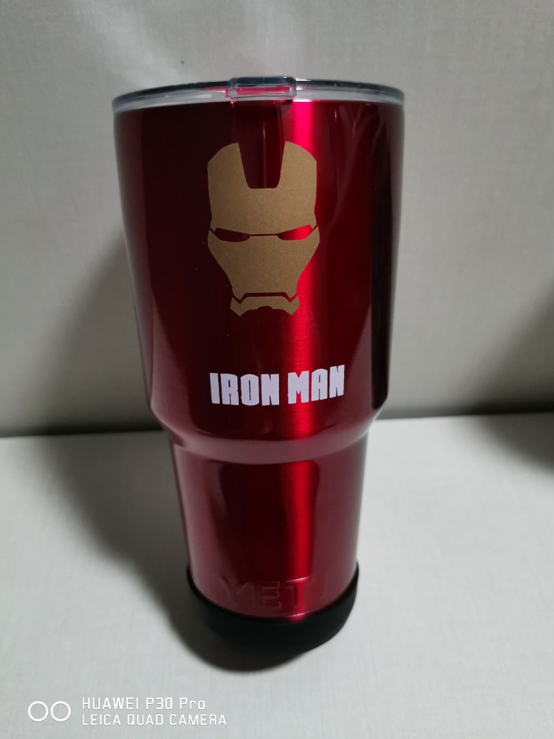 Iron man shop yeti cup