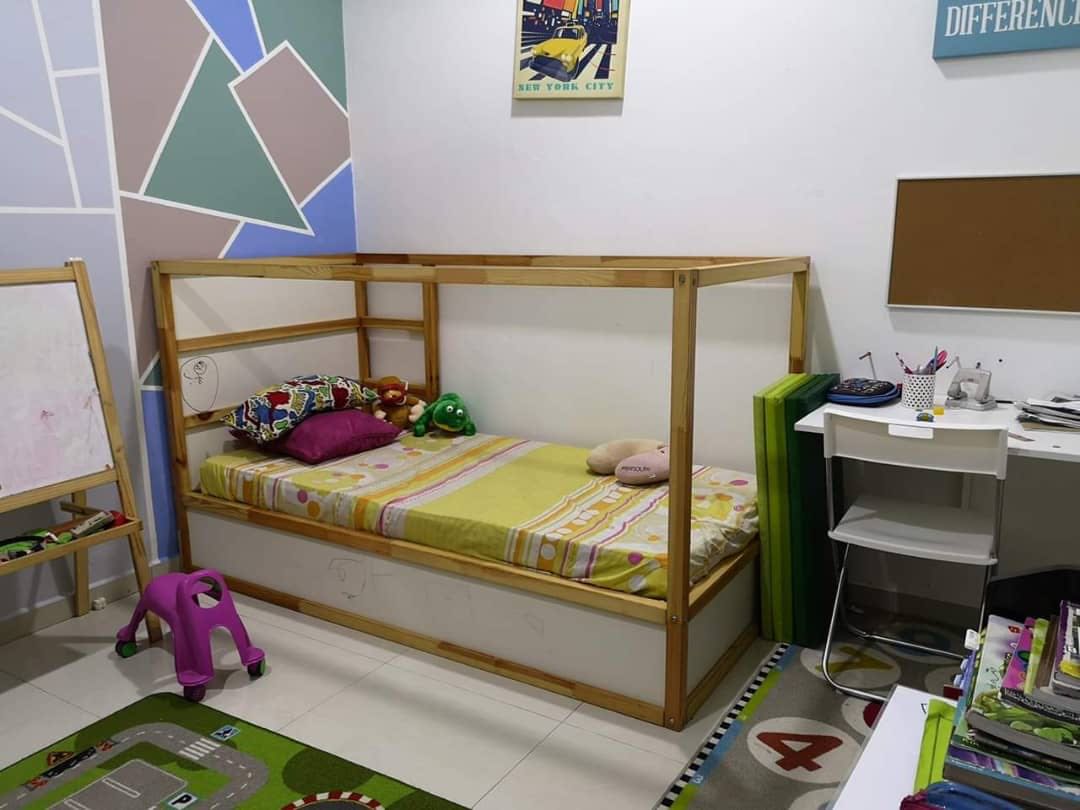 Katil Budak Ikea Kura Beds Home Furniture Furniture On Carousell