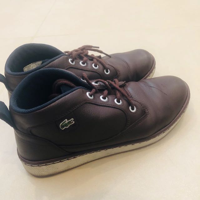 mens lacoste chukka boots