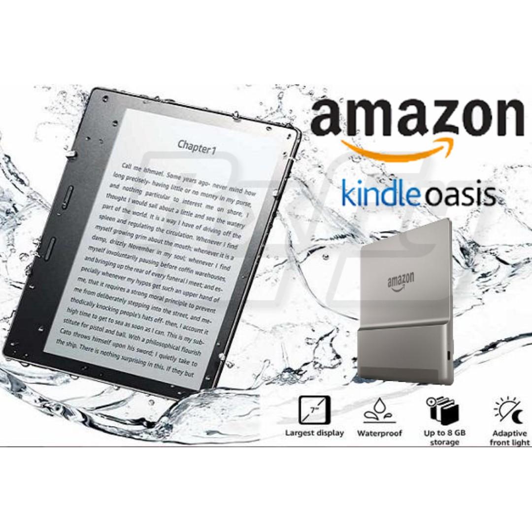  International Version – Vodafone – Kindle Oasis - Now with  adjustable warm light - 32 GB, Graphite - Free 4G LTE + Wi-Fi : Electronics