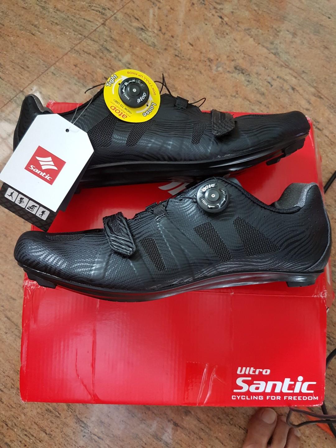 Cycling Shoes Ultra Santic light weight, Sports Equipment, Sports & Games,  Water Sports on Carousell