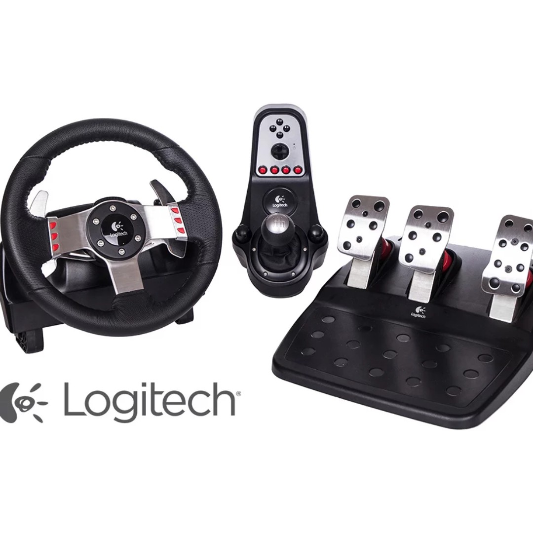 Volante Logitech G27 C/ Pedal C/ Câmbio Ps2 Ps3 Pc +garantia