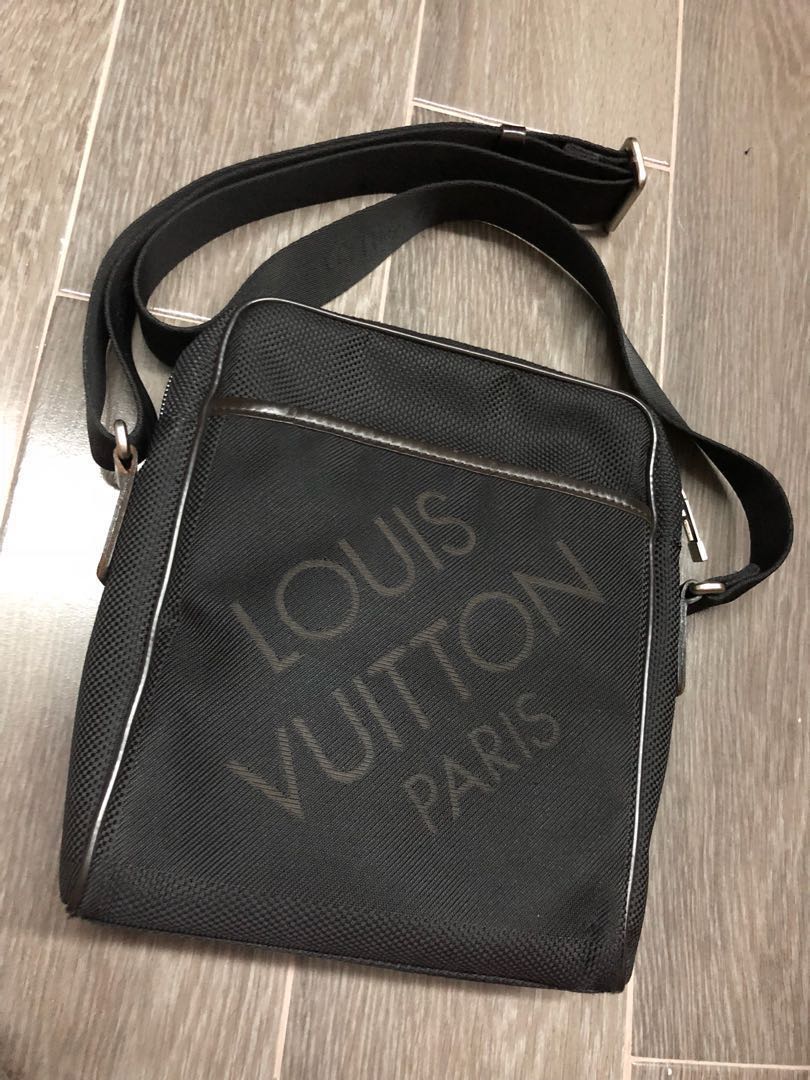 Louis Vuitton Messenger Citadin NM Damier Geant Terre in Canvas/Vachetta  with Silver-tone - US