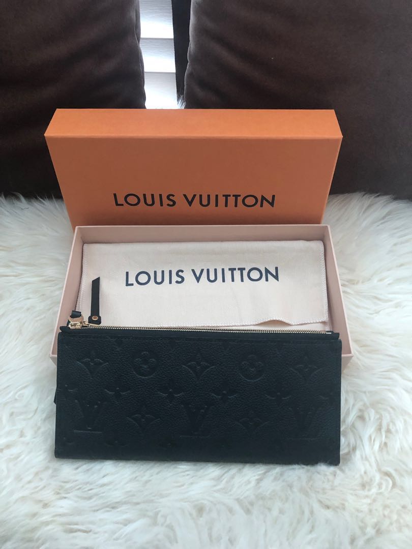 Louis Vuitton Empreinte Adele Wallet - Black Wallets, Accessories