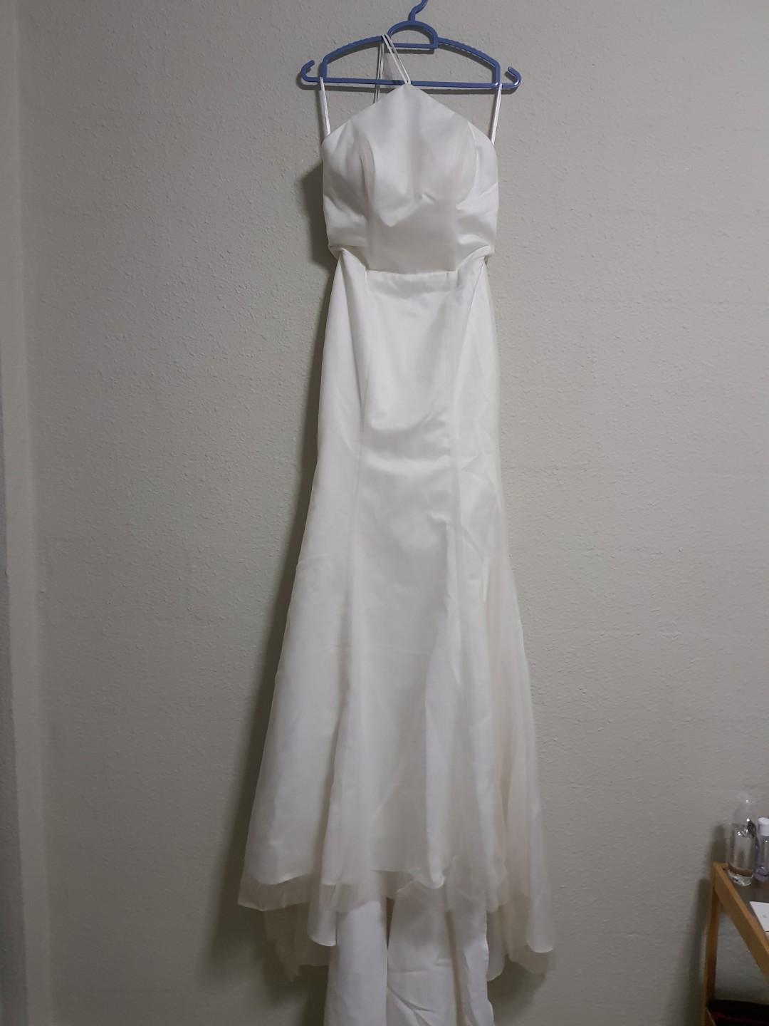 Simple And Elegant Mermaid Wedding Dress Women S Fashion Clothes