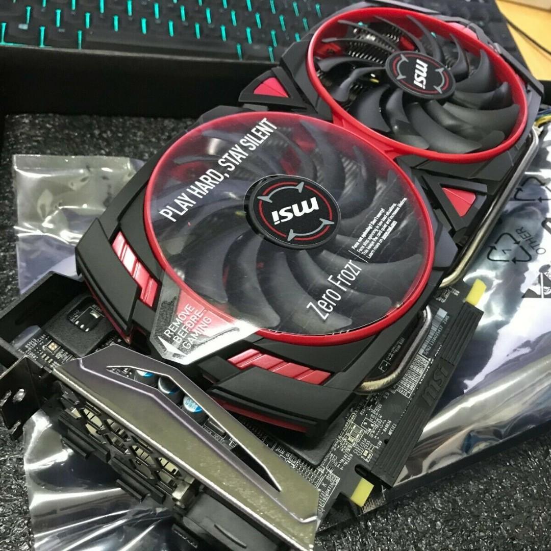 MSI RX 580 ARMOR MK2 8GB Computers Tech Parts Accessories Computer Parts on Carousell