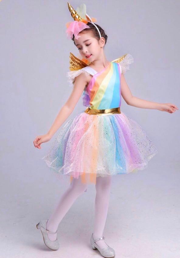 My little Pony Rainbow Dash Unicorn Halloween Cosplay Birthday Costume Dress