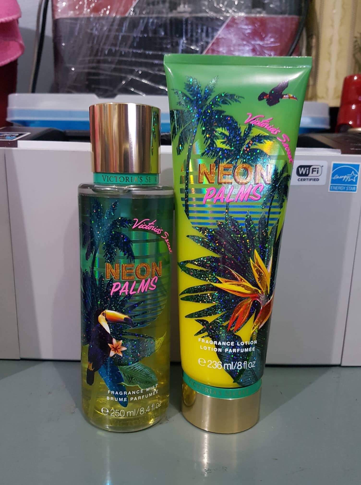 Victoria secret neon palms lotion outlet