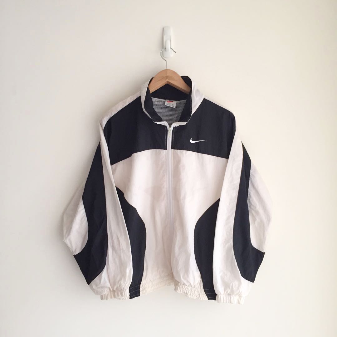 Nike Vintage 90s Full Zip Windbreaker Jacket, Men's Fashion, Coats ...