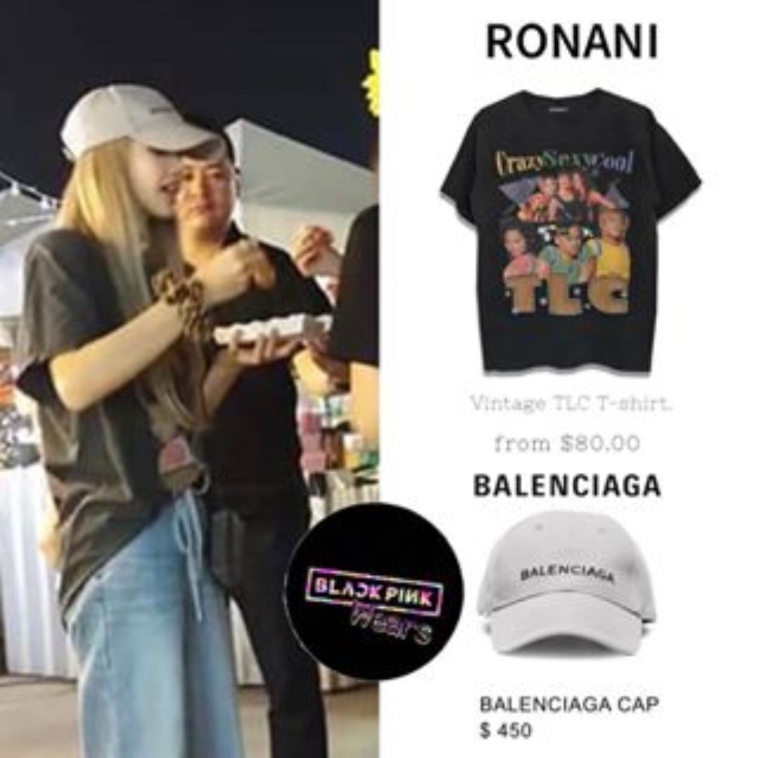 SALE Balenciaga Cap Unisex Adjustable Blackpink Lisa Women s Fashion Watches Accessories Hats Beanies on Carousell