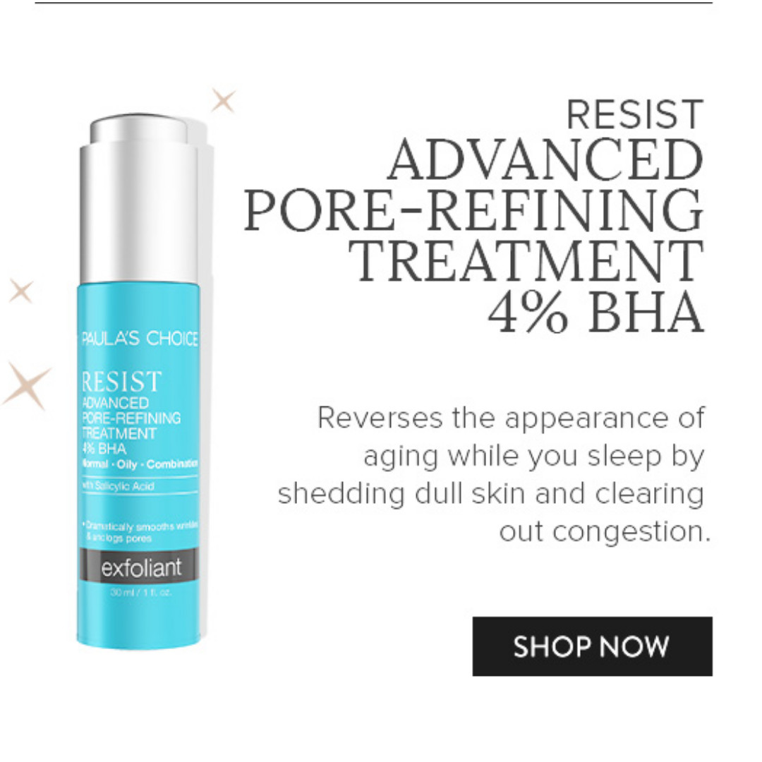 Paula's Choice RESIST Advanced PoreRefining Treatment 4 BHA, Beauty