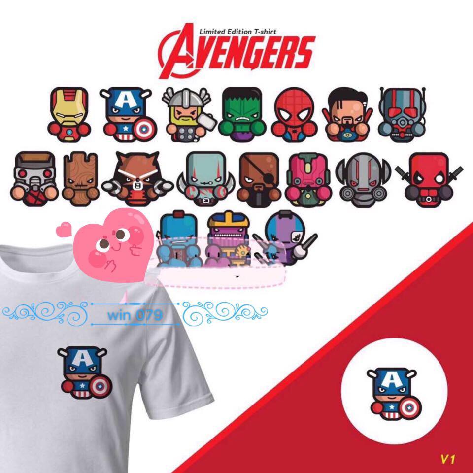 Po Avengers Diy Shirt Men S Fashion Clothes Tops On Carousell
