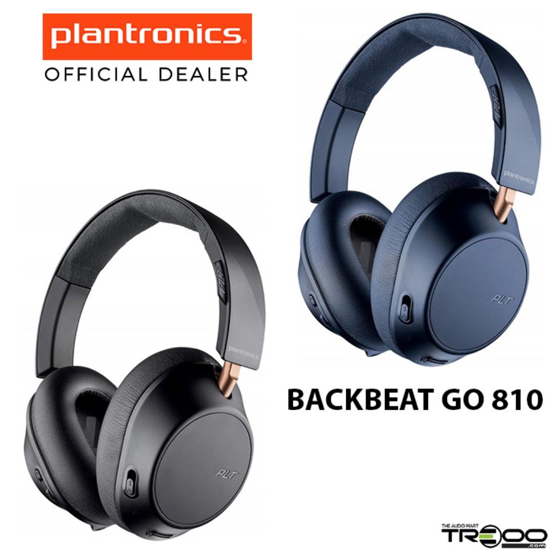 Wireless Headset Plantronics Backbeat Go 810 Bluetooth