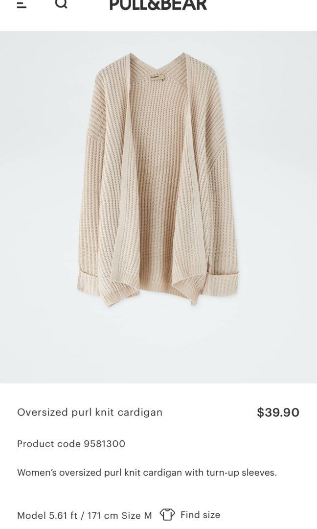Pull&bear cardigan shop