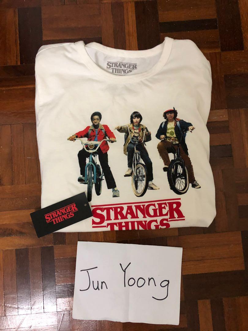 Pull And Bear Stranger Things Men S Fashion Clothes Tops On