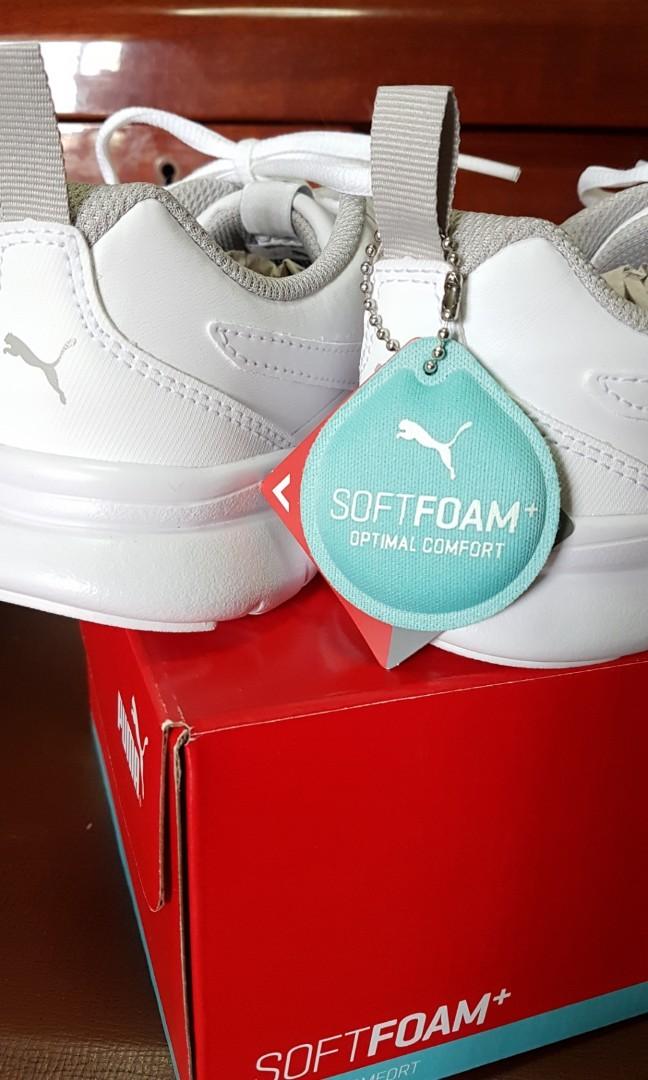 White puma soft clearance foam