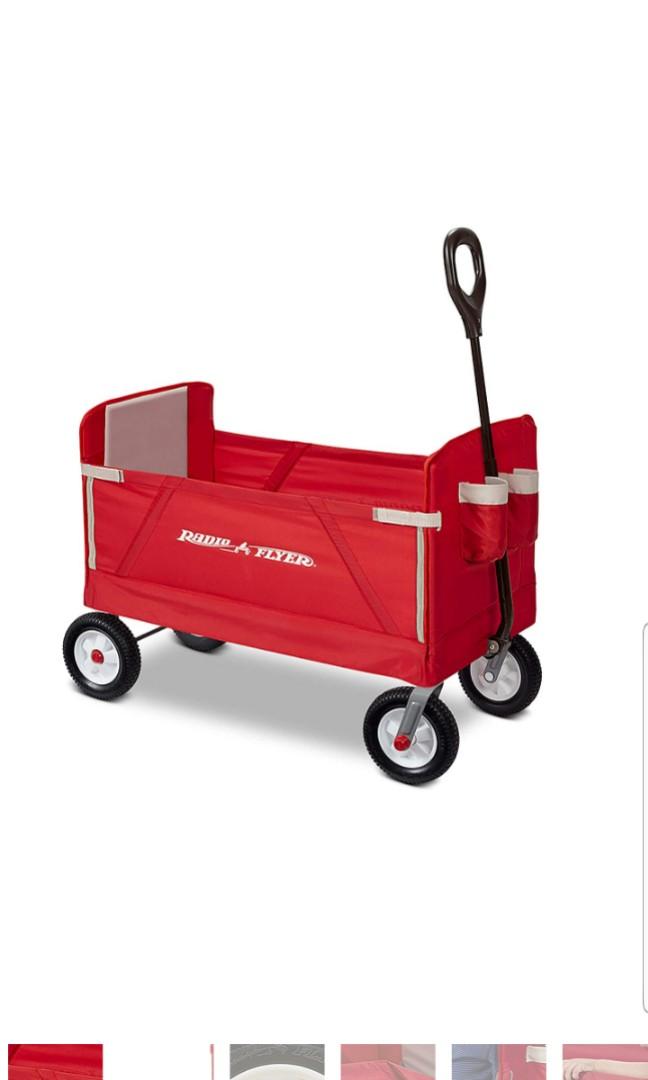 radio flyer all terrain wagon folding