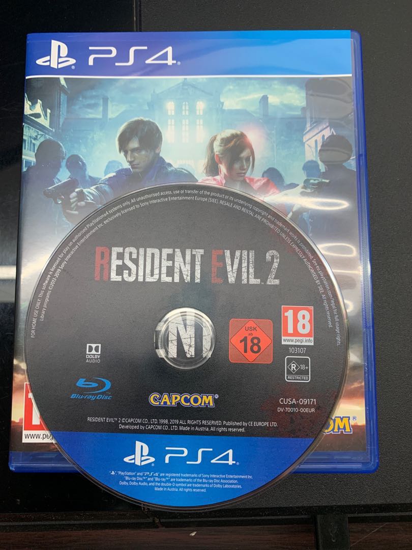 resident evil 2 ps4